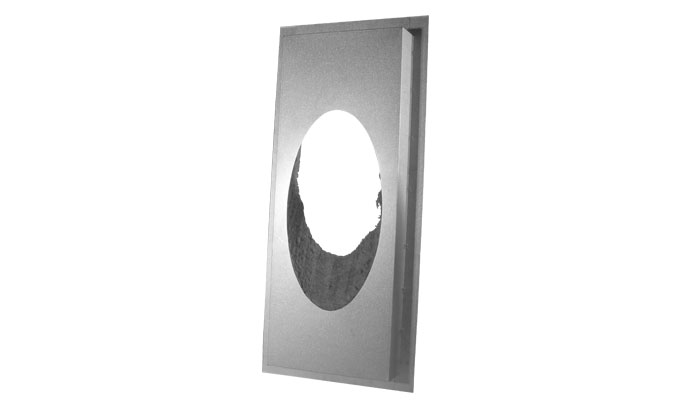 30º & 45º Insulated Wall Radiation Shield