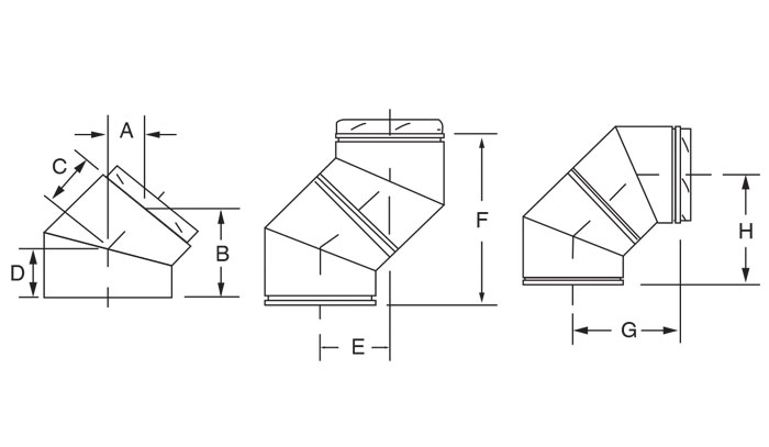 45° Insulated Elbow