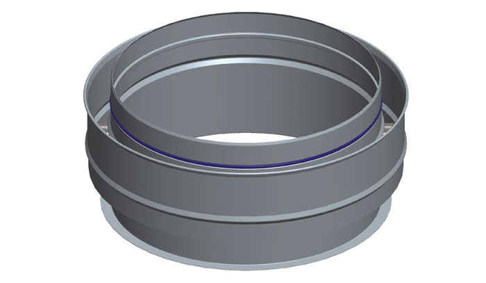 SSD & SSID Male Flange Adaptor